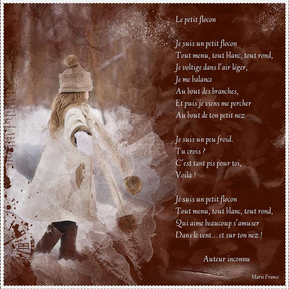 Petite page de neige