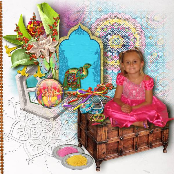 Petite princesse en rose