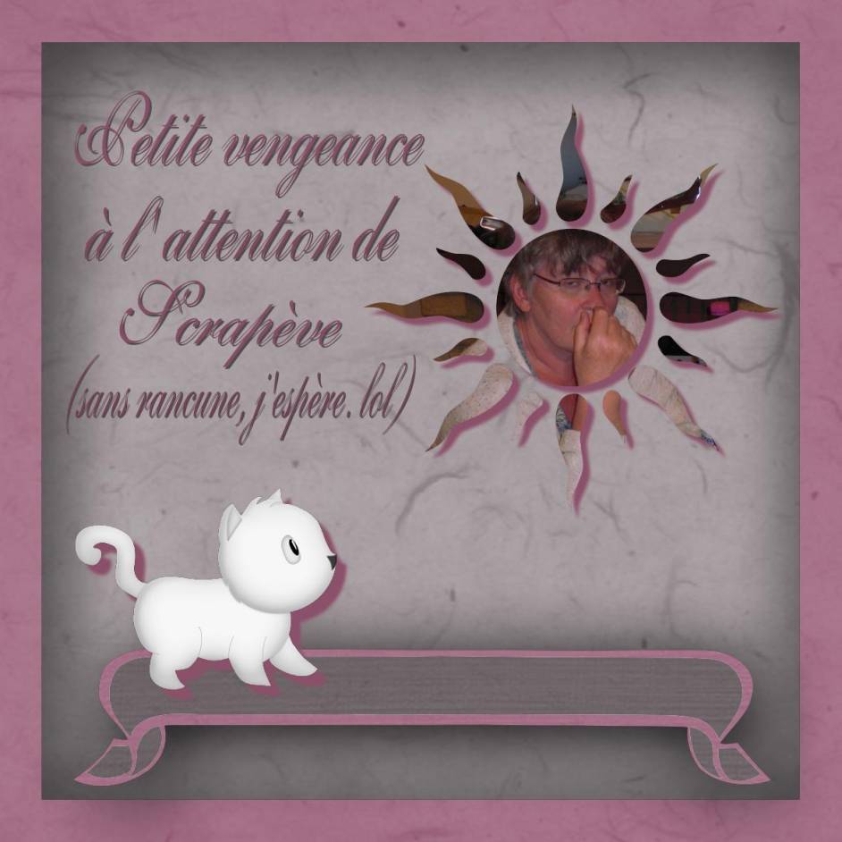 Petite vengeance à l'attention de scrapève