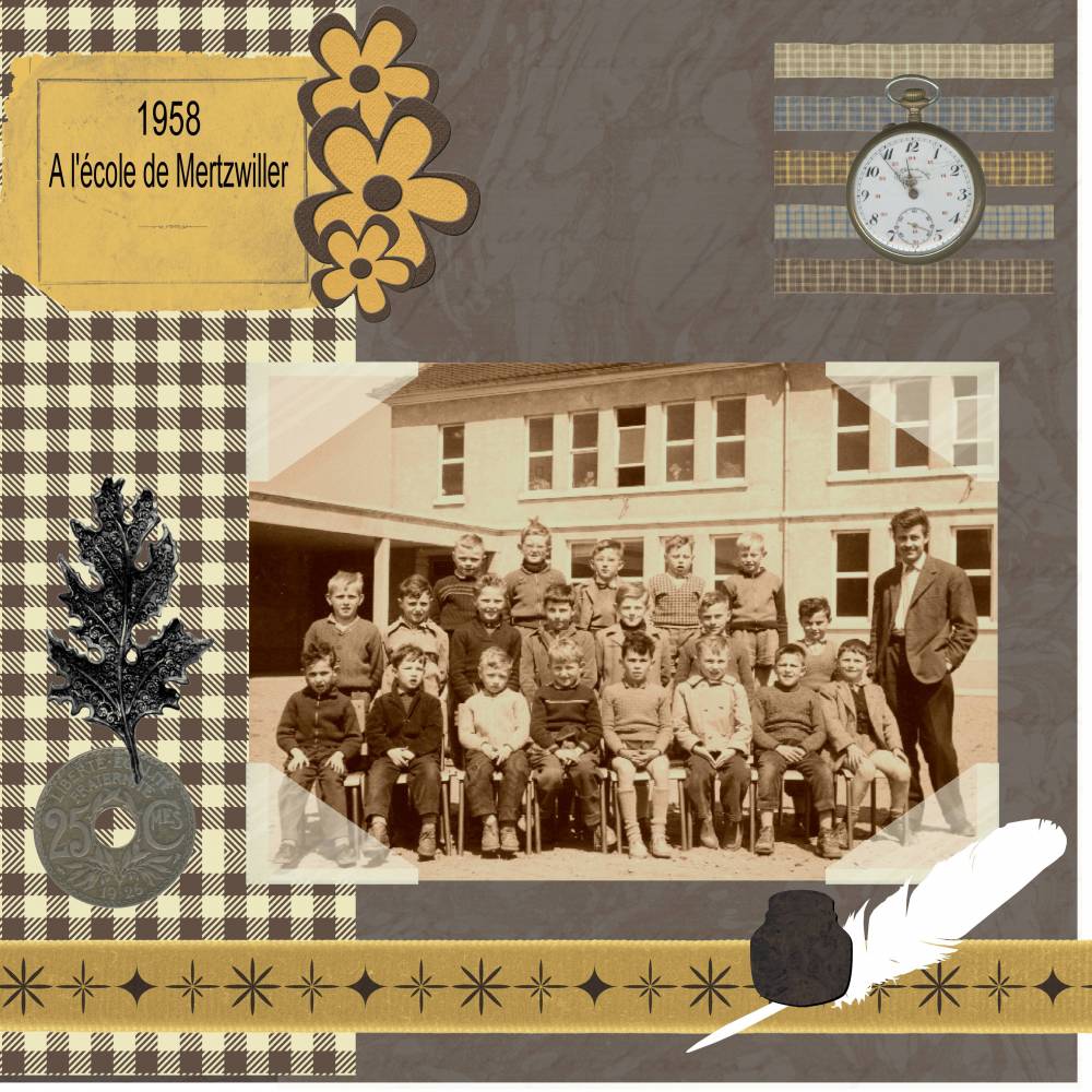 photo de classe cours élémentaire 2