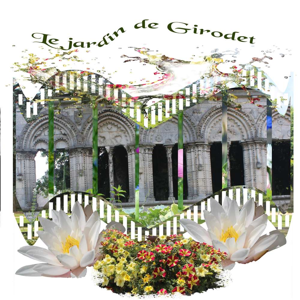 photo du jardin de girodet