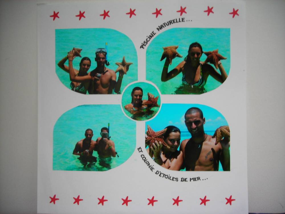 Piscine naturelle près de l'île de Saona