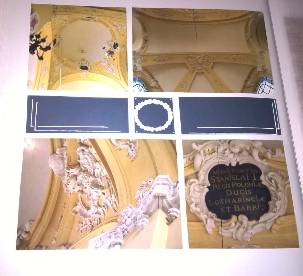 plafond de l'église St Jacques