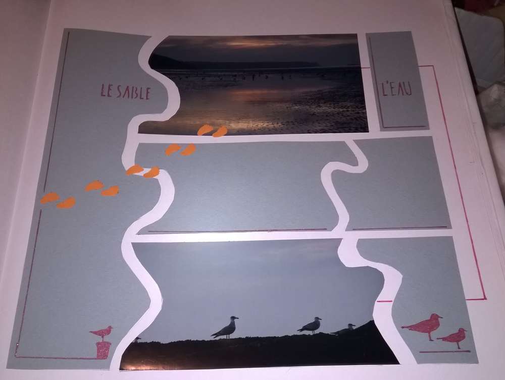 plage de saint Côme le soir