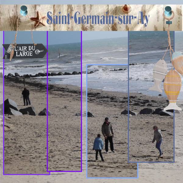 plage de Saint-Germain-sur-Ay (Manche)