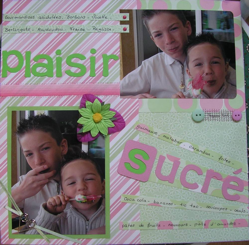 plaisir sucré