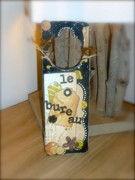 Plaque de porte pour le bureau