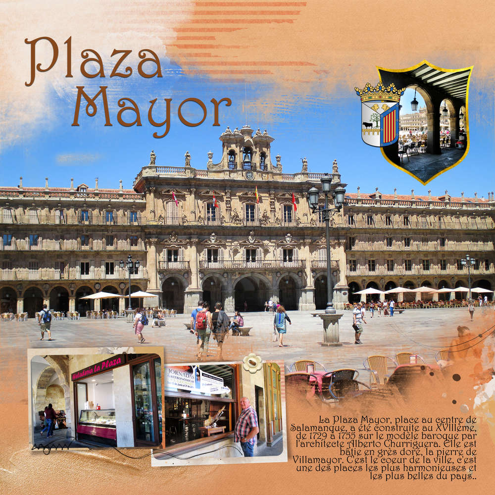 Plaza Mayor Salamanque  Espagne