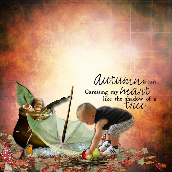 poésie d'automne de Cajoline