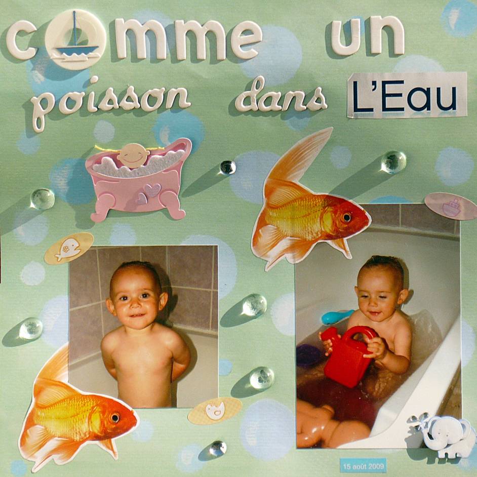 Poisson dans l'eau