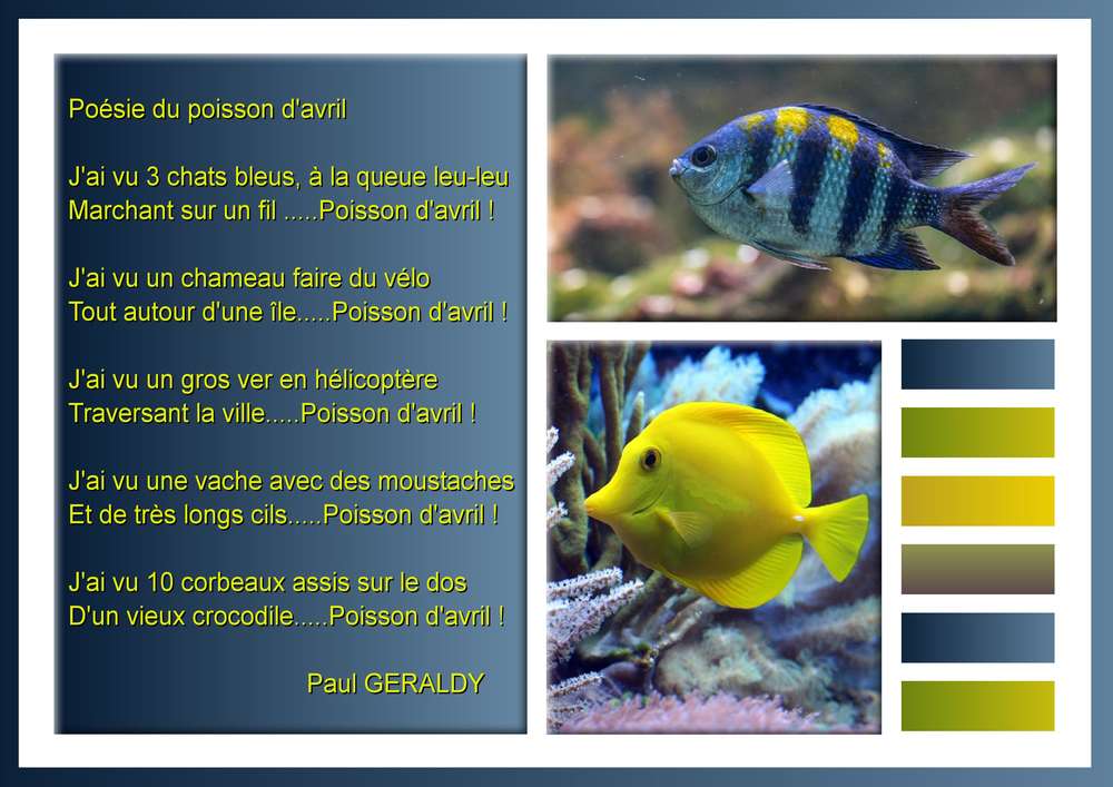 POISSONS D'AVRIL