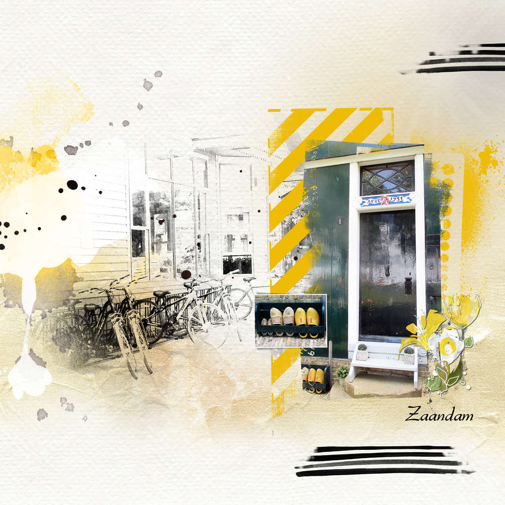 Porte d'une maison de Zaandam