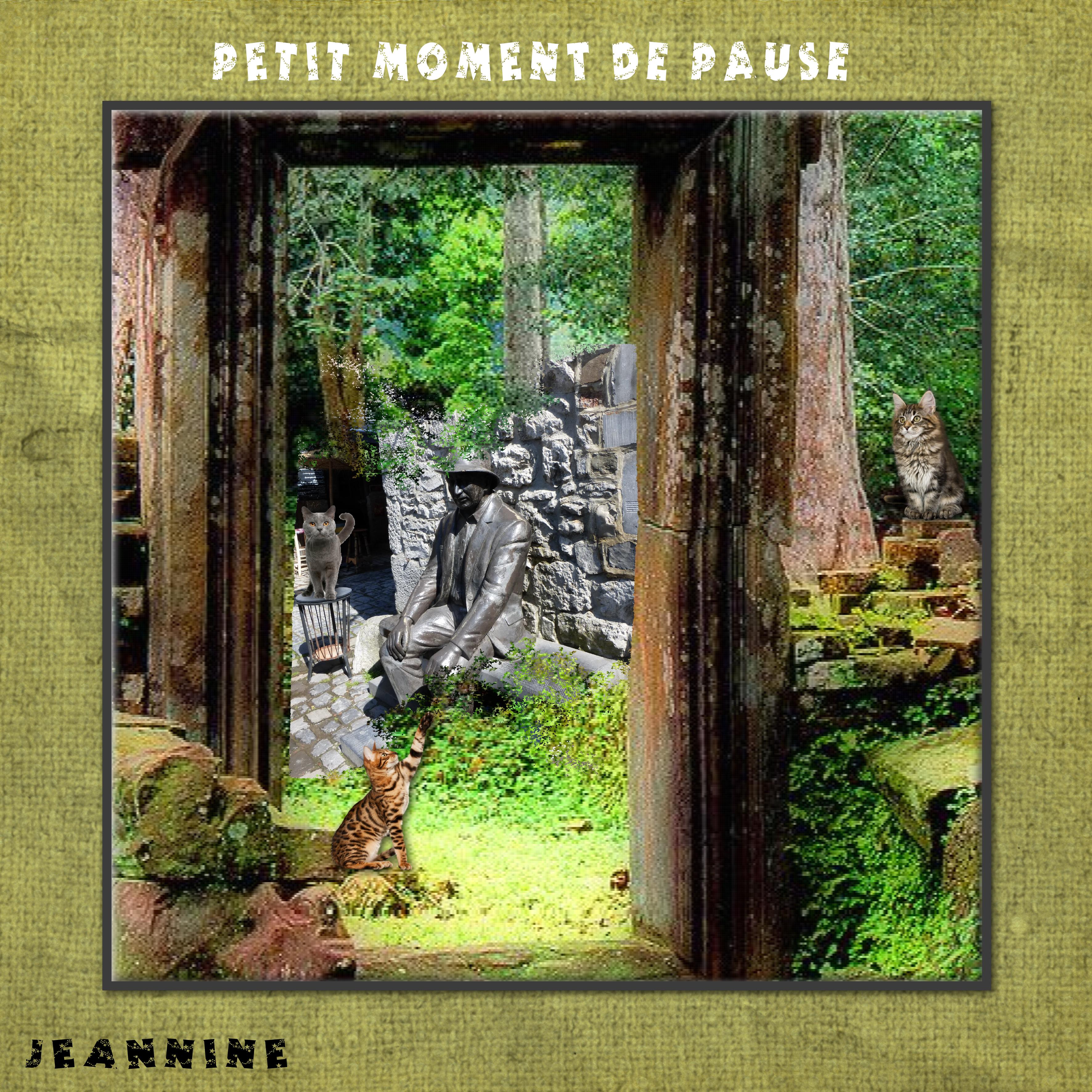 Porte sur le jardin  par Jeannine .jpg