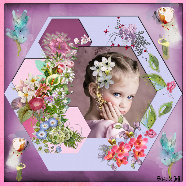 Portrait  de demoiselle