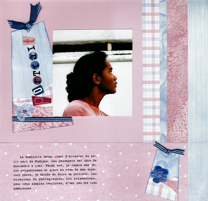 portrait d'une polynésienne