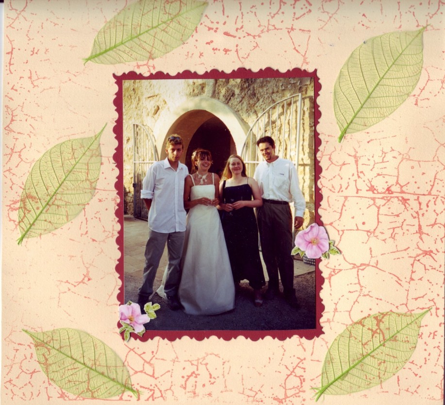 pose avec la mariée page de gauche