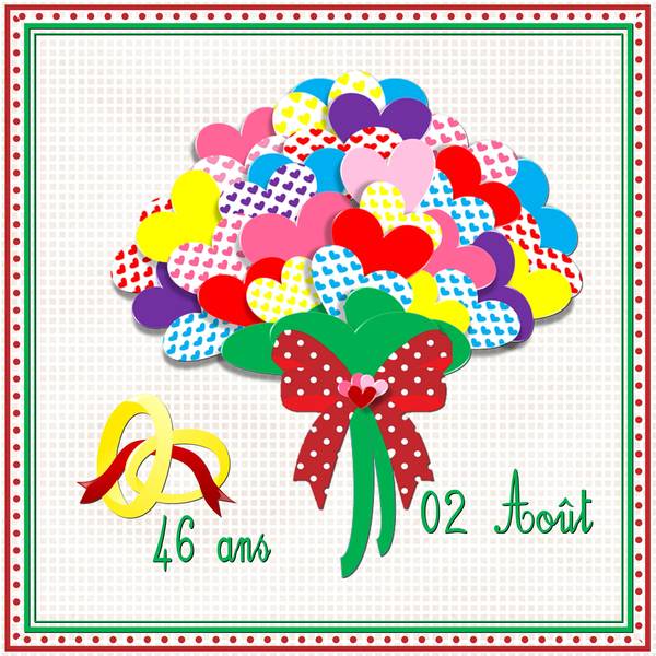 POUR GIGI et SON MARI - JOYEUX ANNIVERSAIRE DE MARIAGE