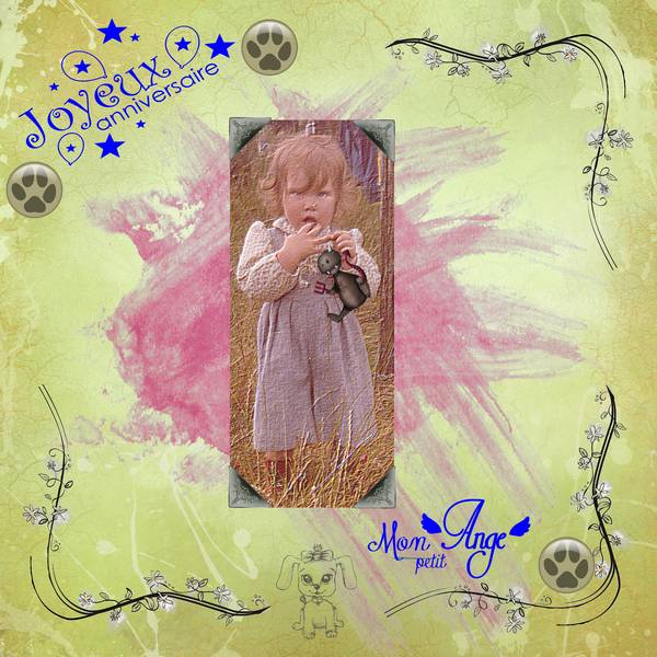 pour l'anniversaire de ma fille puinée