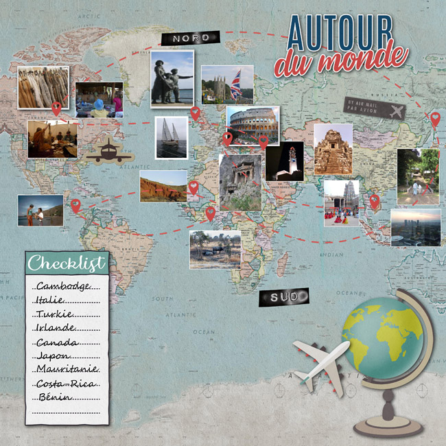 Pour le kit autour du monde