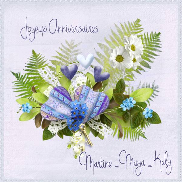 Pour Martine 29, Maya et Kaly