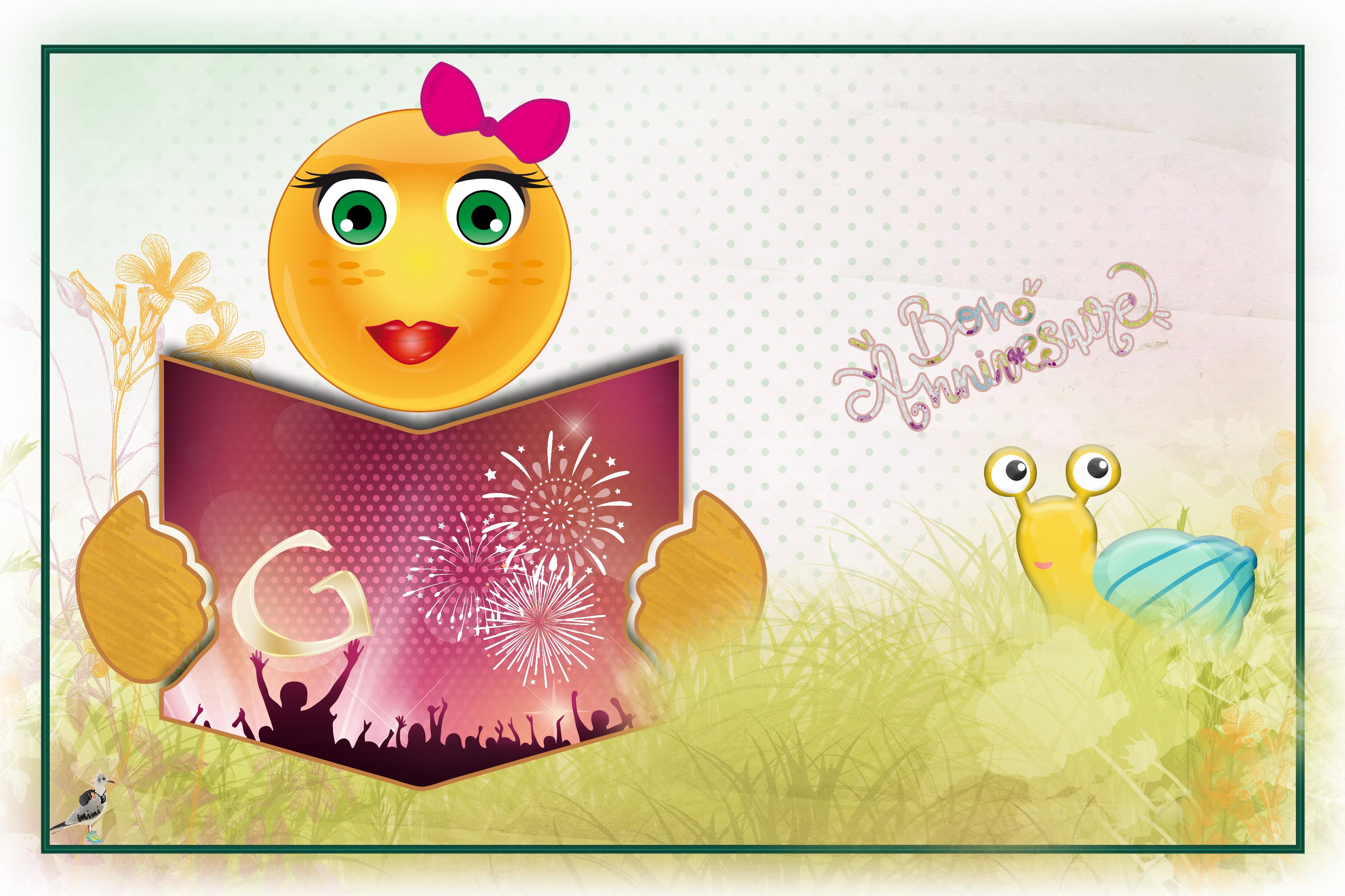 pour notre nièce aujourd'hui