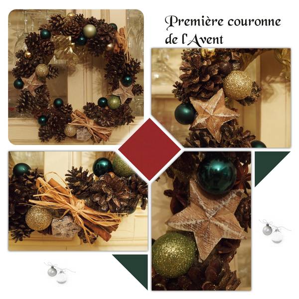premiere couronne de l'Avent