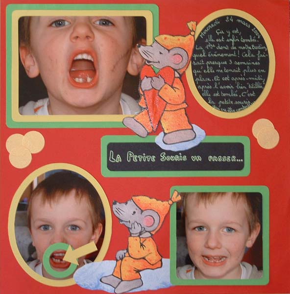 première dent perdue