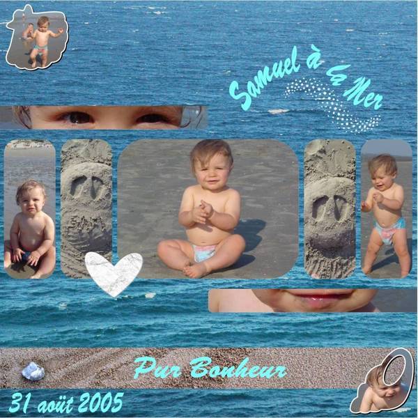 Première fois à la plage