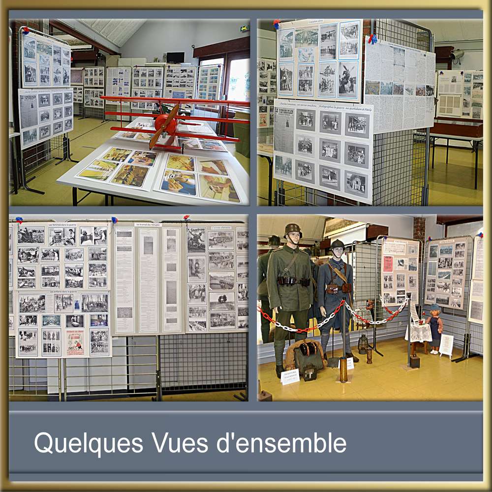 PREMIERE GUERRE MONDIALE - QUELQUES VUES D'ENSEMBLE