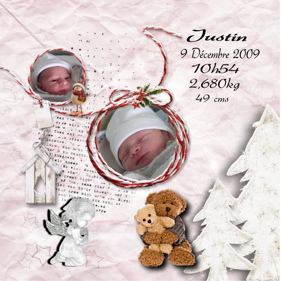 première photo de Justin