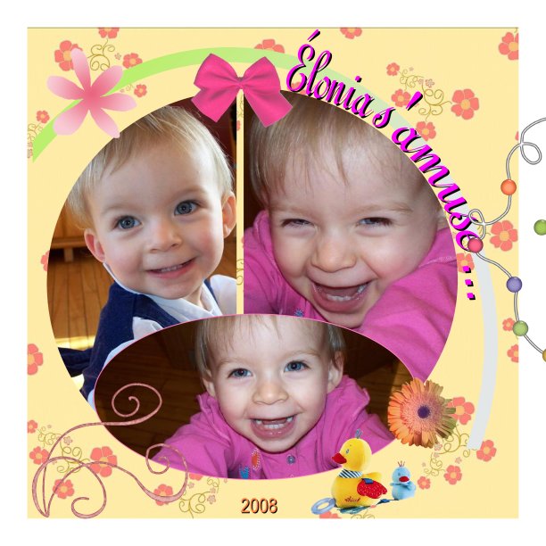 Première raélisation avec Studio Scrap