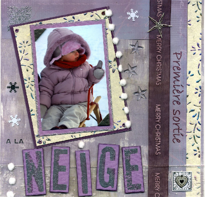 Première sortie à la neige