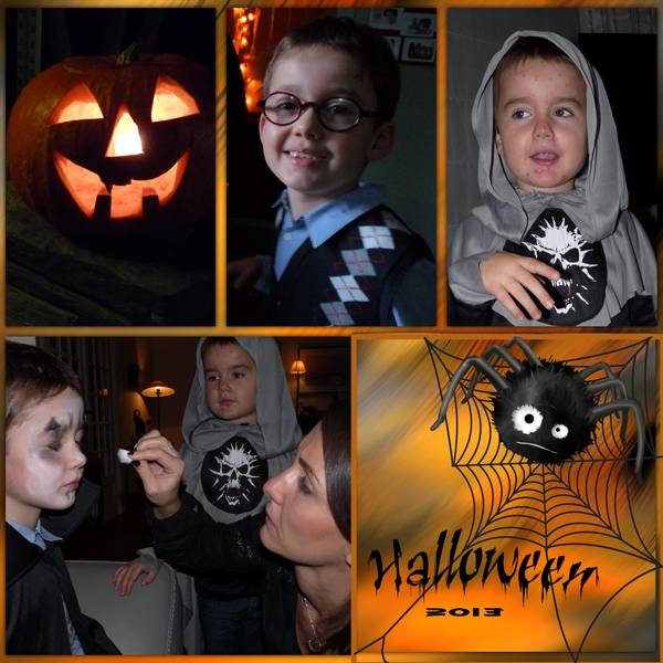 Préparatifs pour Halloween...