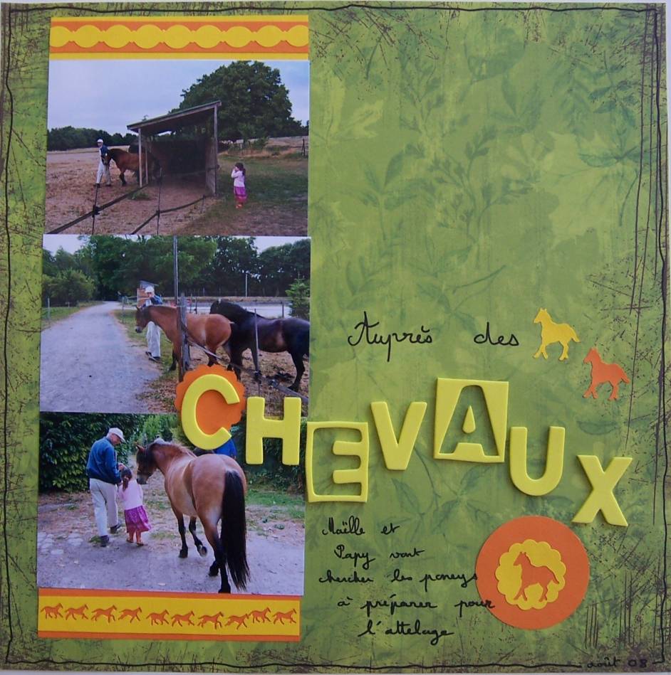 préparation à l'attelage