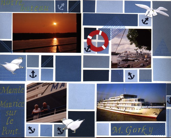 Présentation du bateau de notre croisière en Russie le Maxim Gorky
