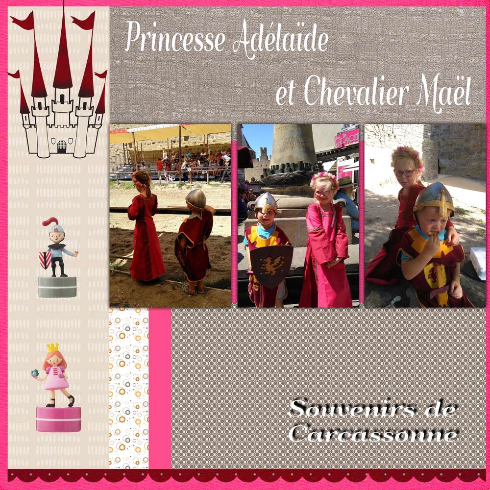 Princesse Adélaïde et Chevalier Maël