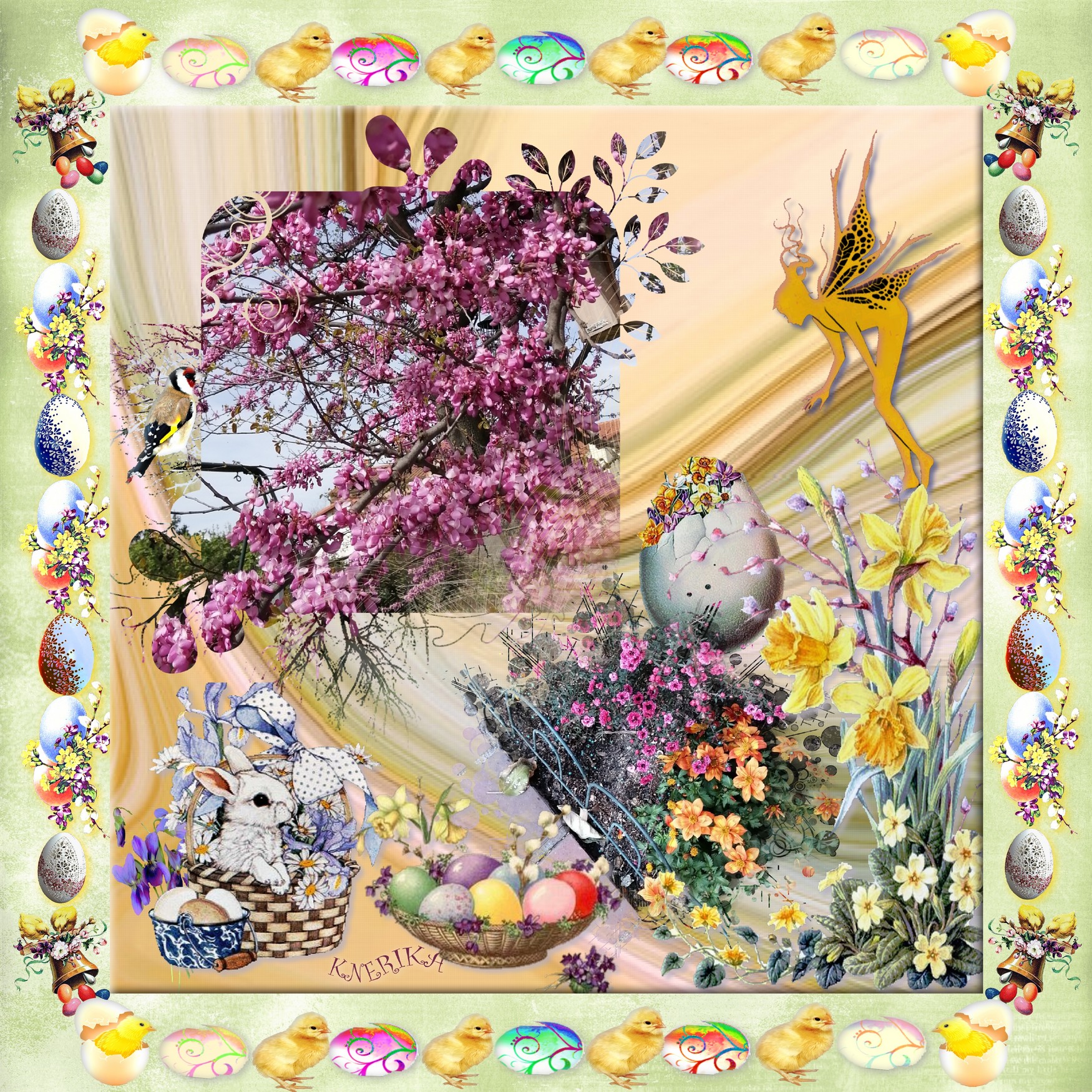 Printemps et Pâques  Anne Marie