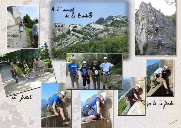 Prise de la bastille à Grenoble