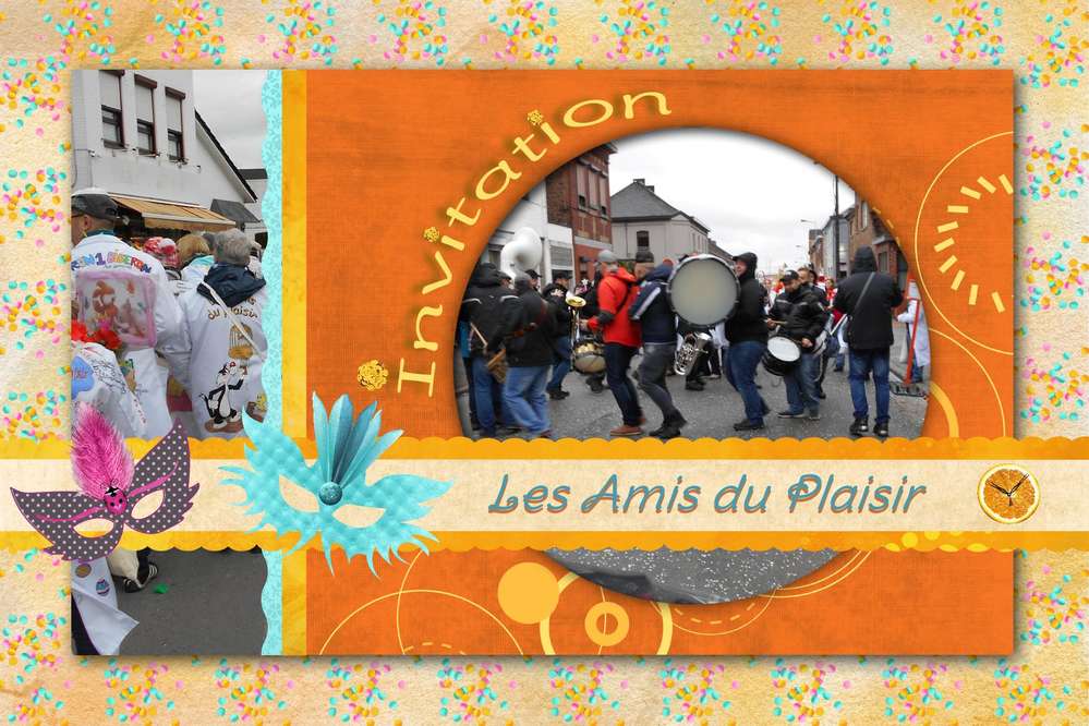 Projet invitation carnaval 2016 la 2