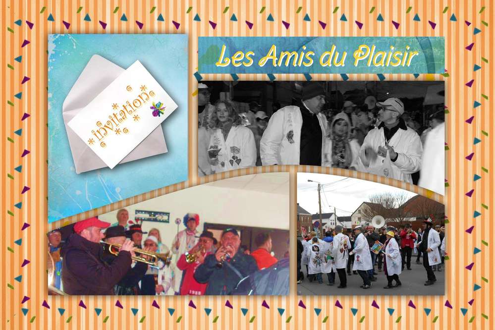 Projet invitation carnaval 2016