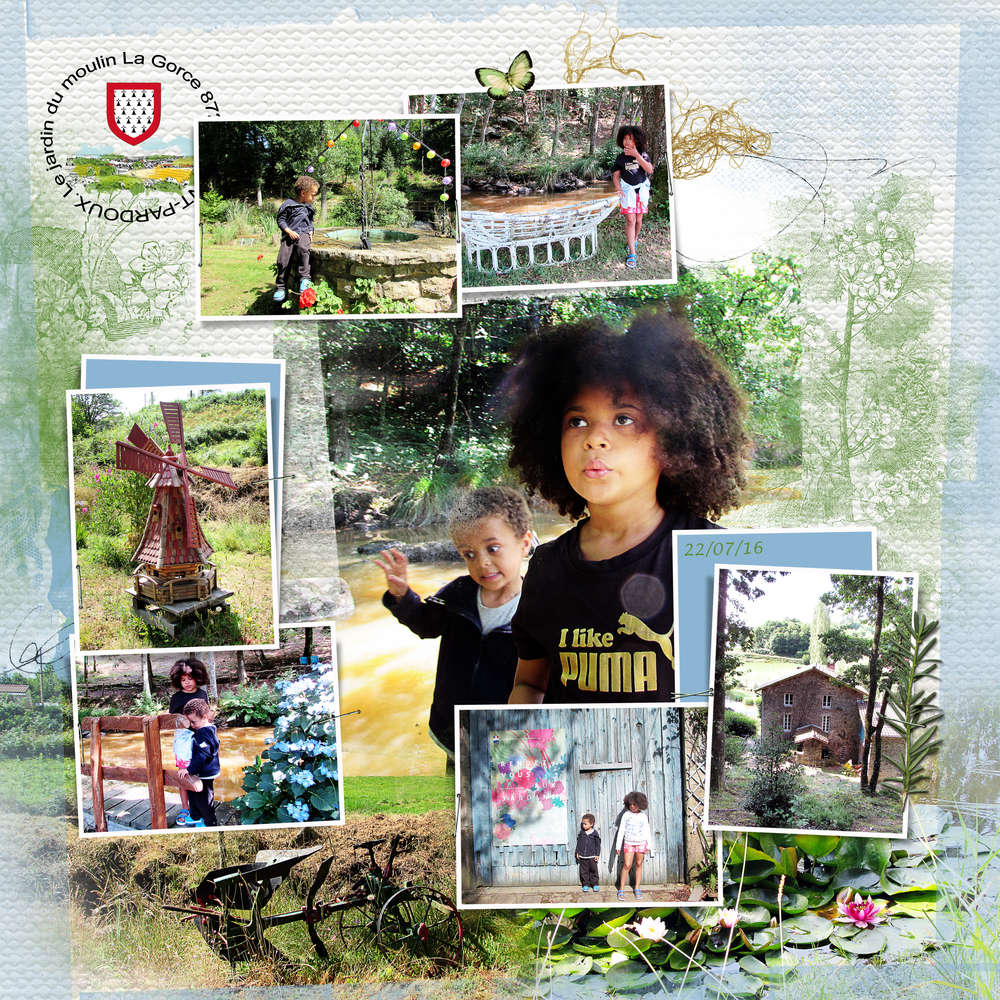 Promenade au jardin du moulin Limousin 2