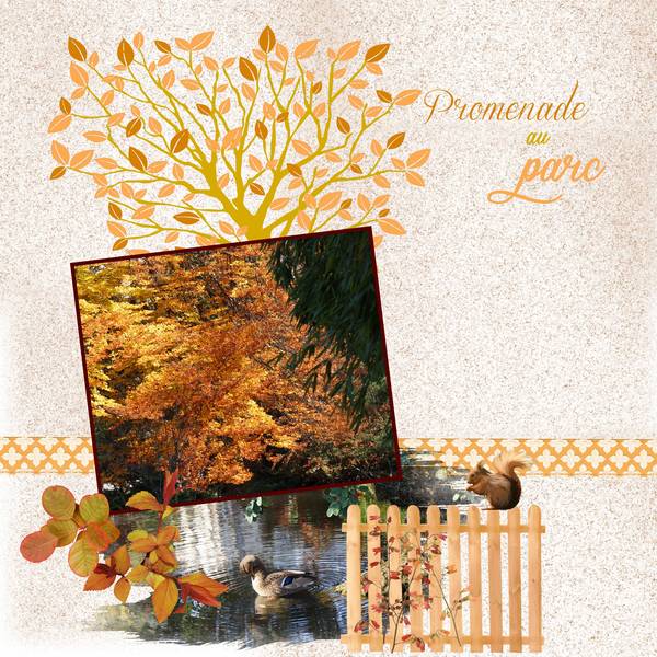promenade au parc
