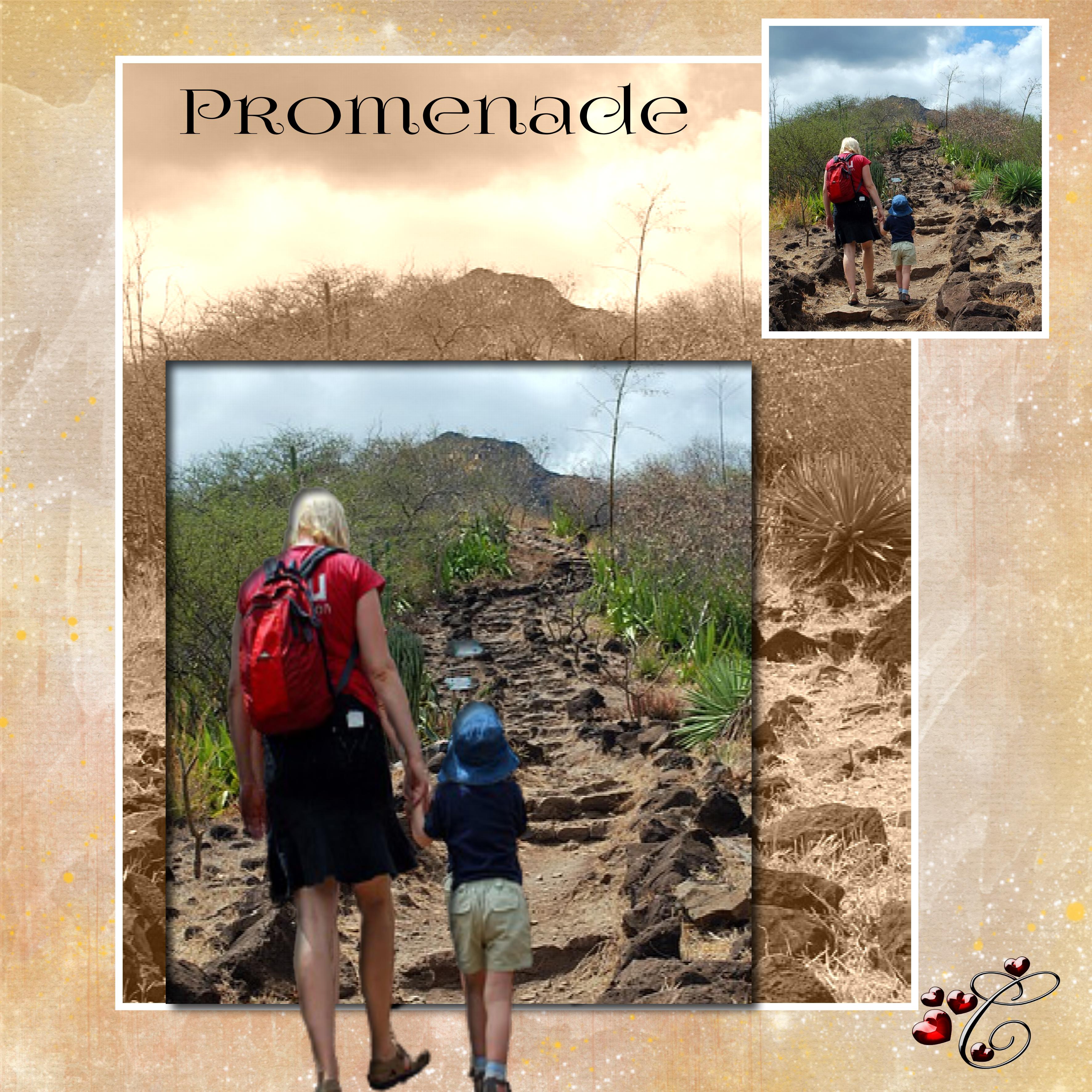 promenade .Christine