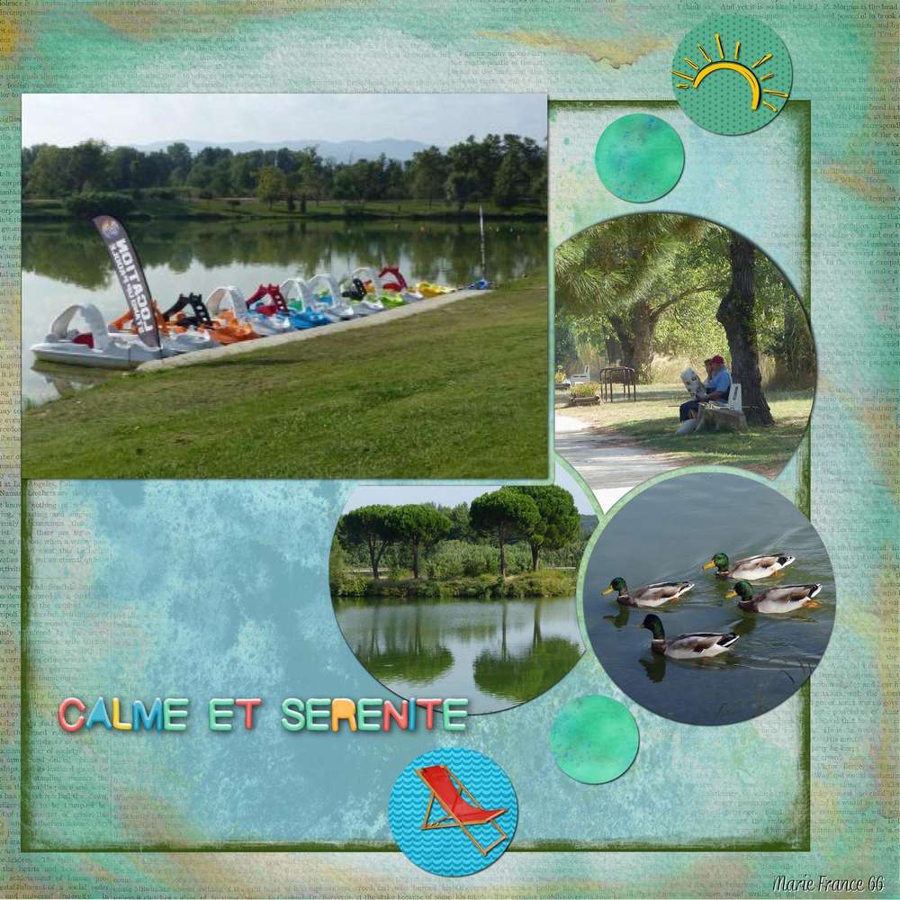 PROMENADE MATINALE AU BORD DU LAC