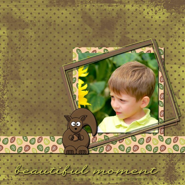 Promenons dans les bois de LeaUgoscrap