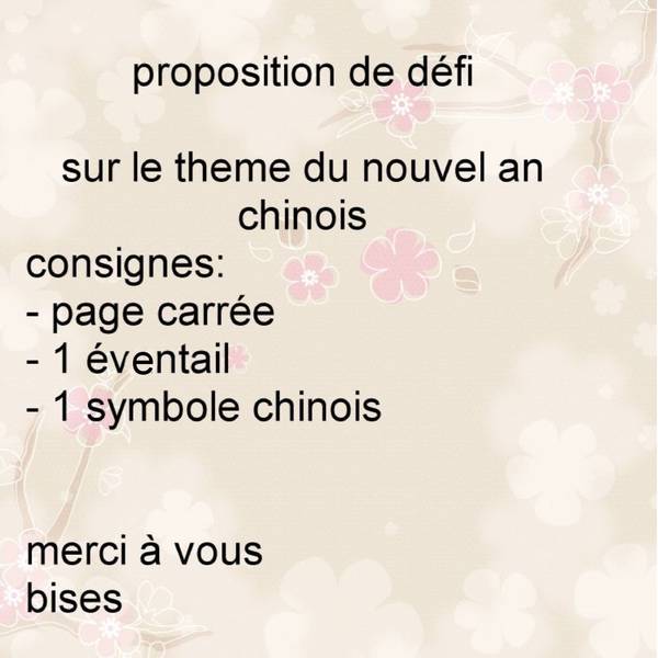 proposition de défi