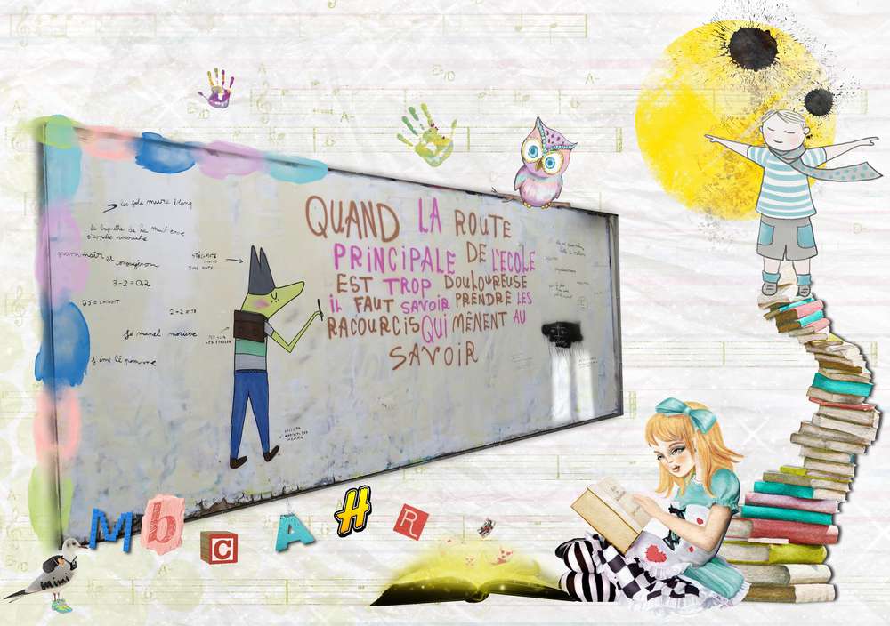 quand la route.......