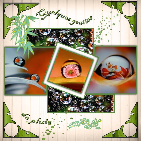 Quelques gouttes de pluie