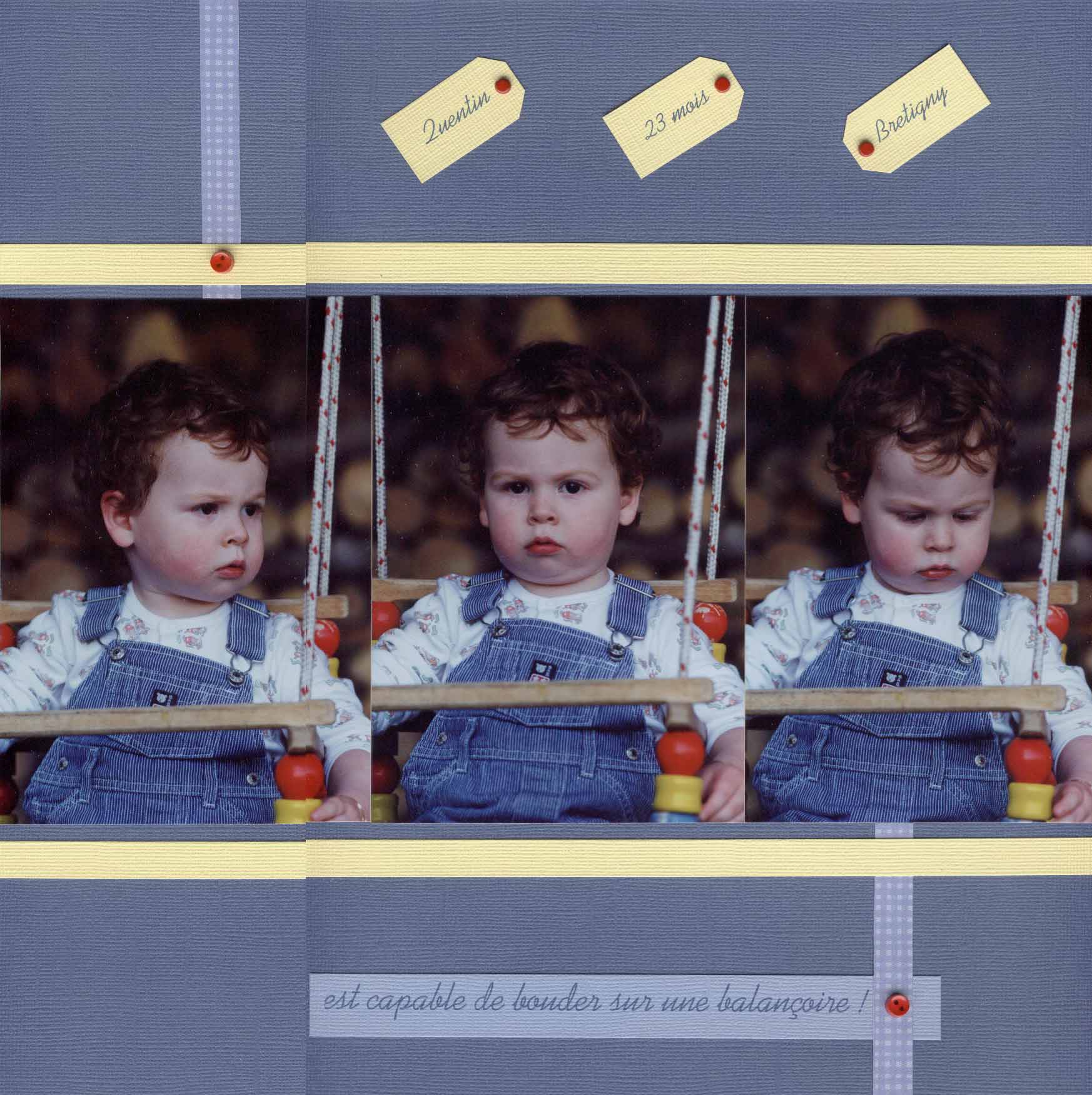 Quentin et la balançoire 2