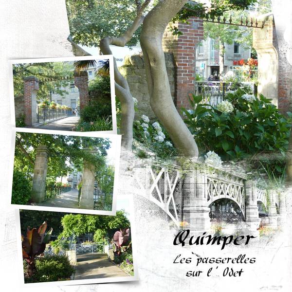 Quimper et ses passerelles